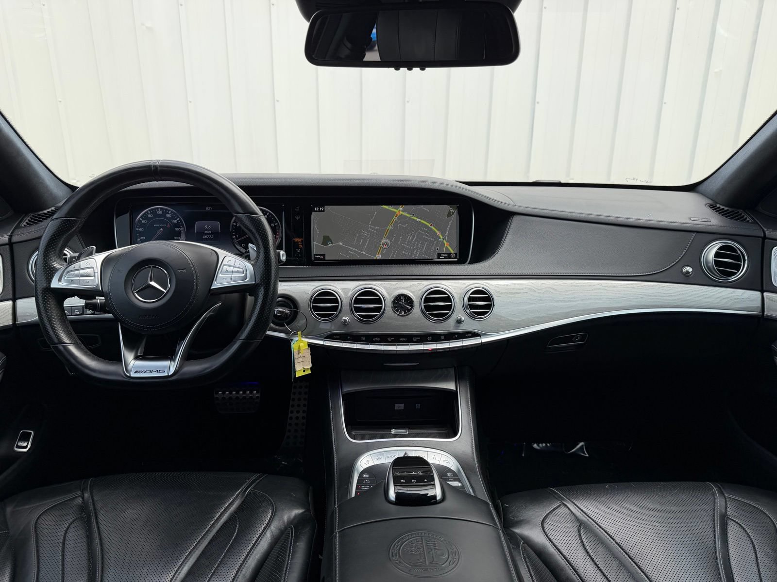 Used 2017 Mercedes-Benz S 63 AMG 4MATIC Sedan w/ Driver Assistance Package image 12