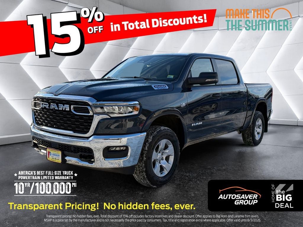 New 2026 RAM 1500 Big Horn