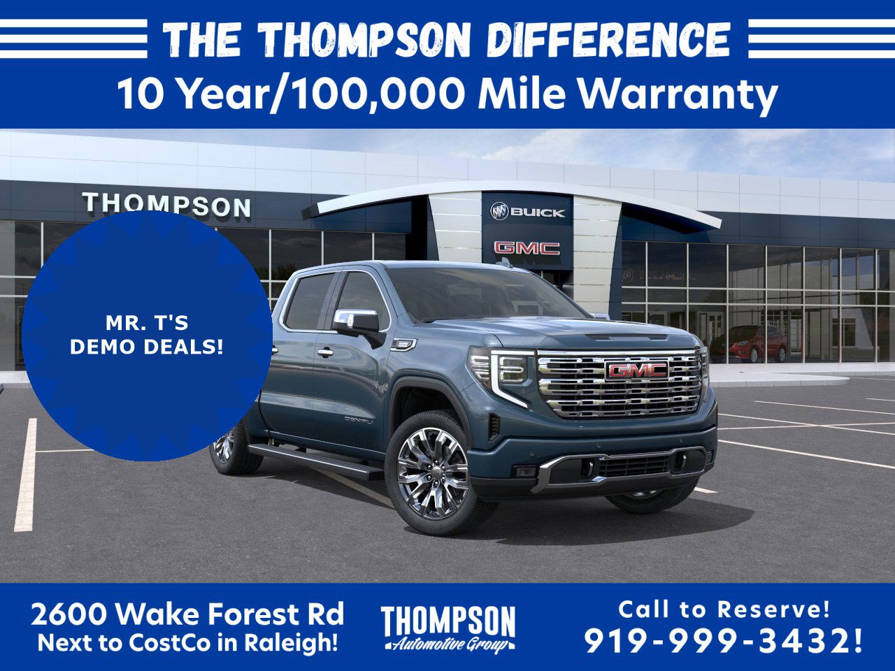 New 2026 GMC Sierra 1500 Denali w/ Denali Reserve Package