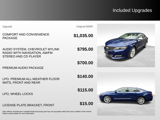 Used 2014 Chevrolet Impala LTZ FWD image 9