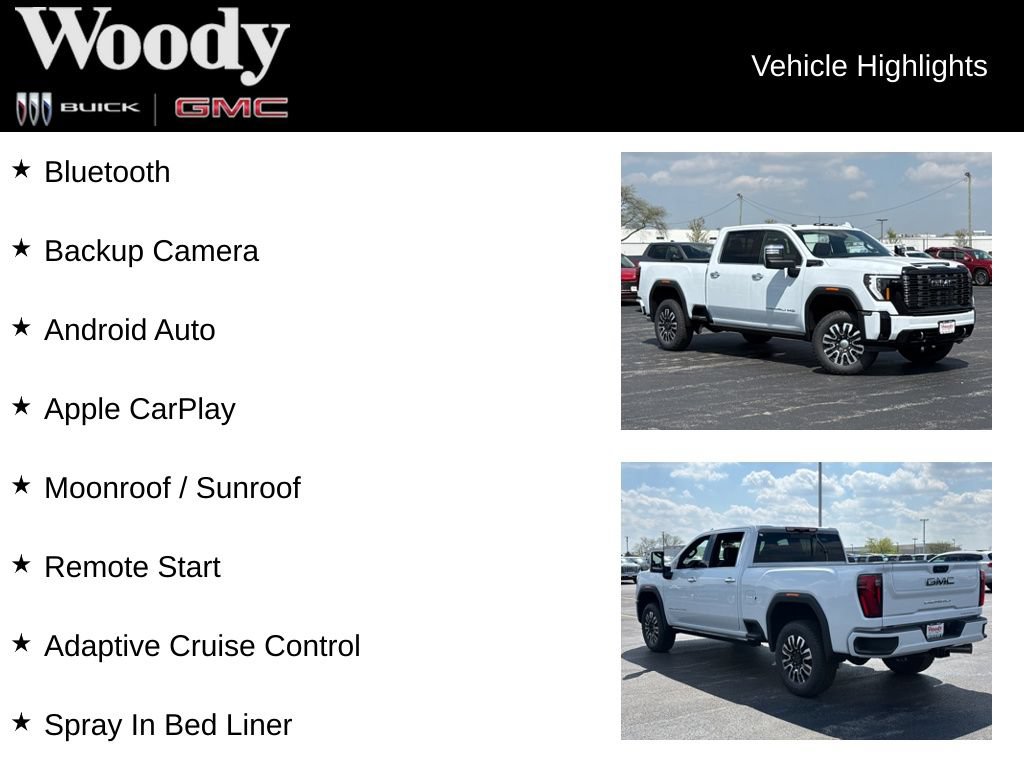 New 2026 GMC Sierra 2500 Denali Ultimate w/ Snow Plow Prep/Camper Package AWD/4WD image 3