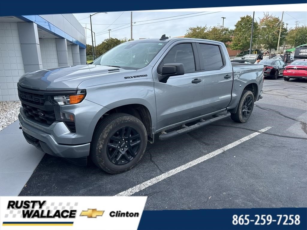 Used 2025 Chevrolet Silverado 1500 Custom w/ LPO, Dark Essentials Package