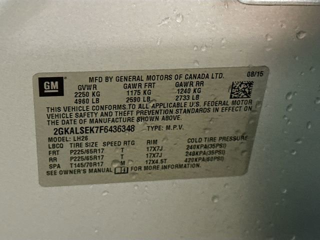 Used 2015 GMC Terrain SLT w/ Open Road Package image 33