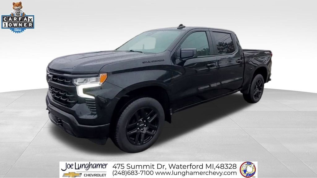 Certified 2023 Chevrolet Silverado 1500 RST w/ LPO, Dark Essentials Package AWD/4WD image 4