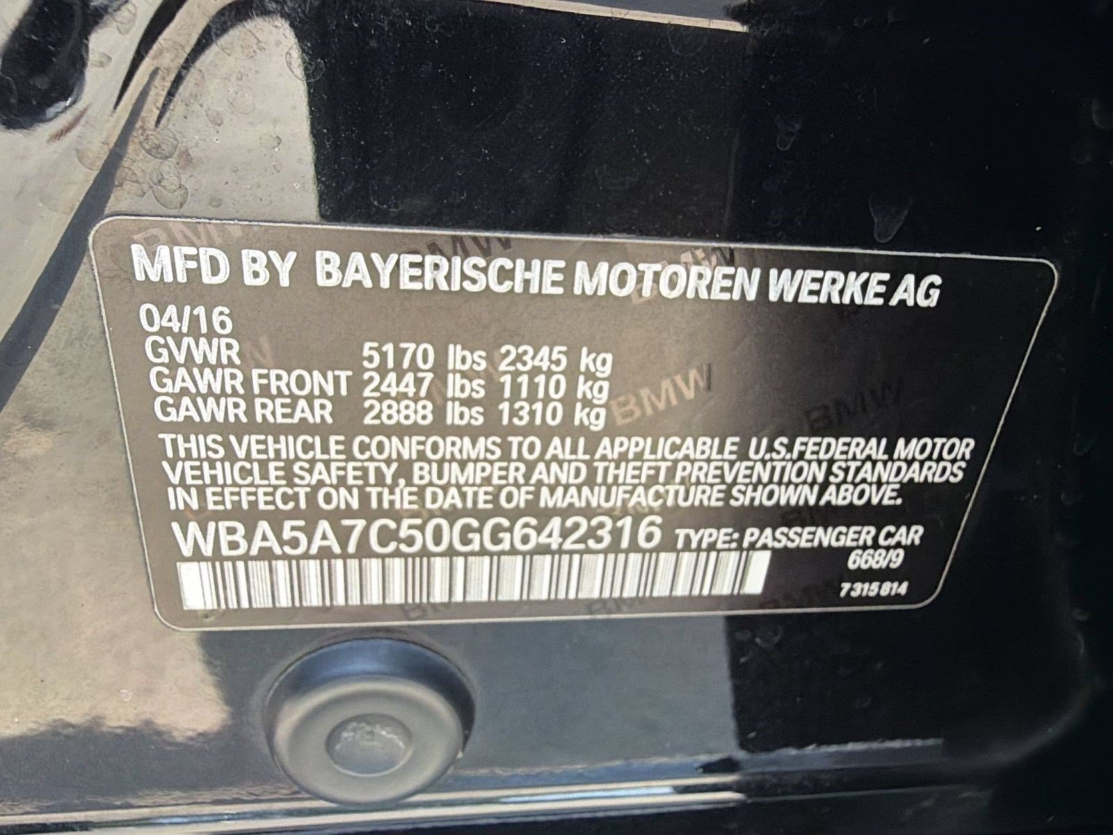 Used 2016 BMW 528i xDrive Sedan w/ M Sport AWD/4WD image 26