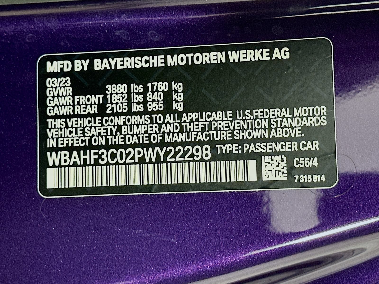 Used 2023 BMW Z4 sDrive30i w/ Premium Package RWD image 41