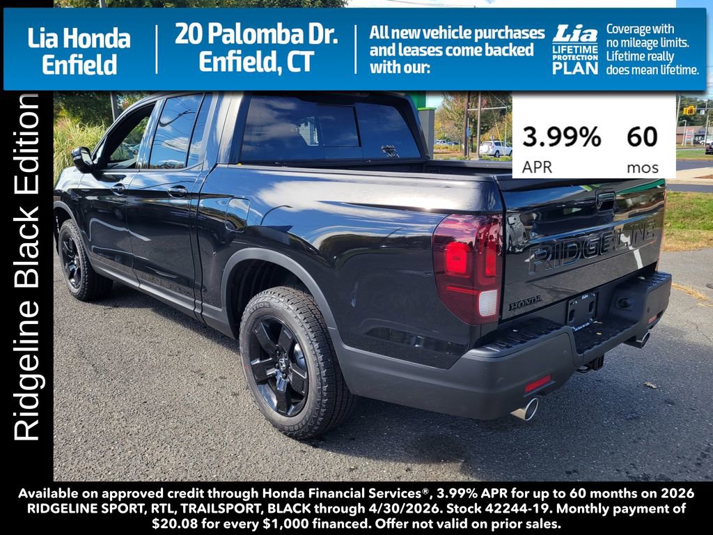 New 2026 Honda Ridgeline Black Edition image 7
