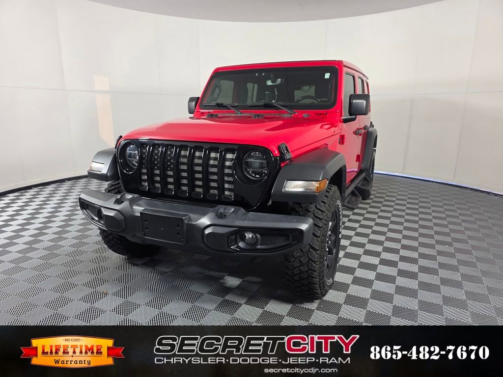 Used 2021 Jeep Wrangler Unlimited Sport image 3
