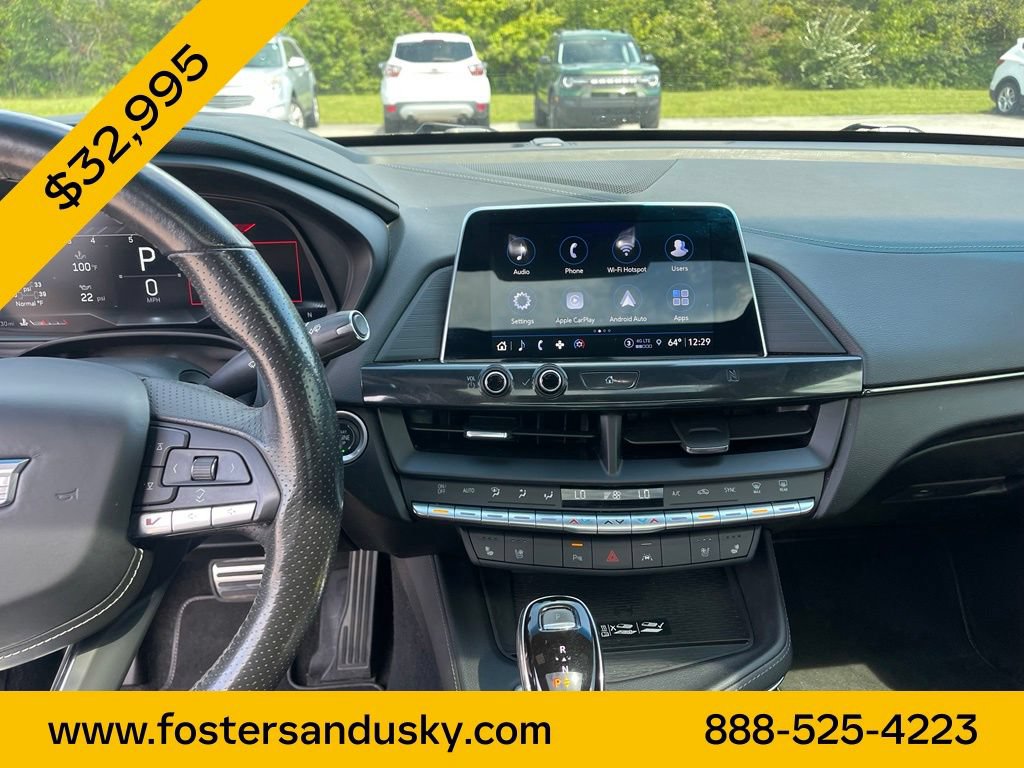 Used 2021 Cadillac CT4 V w/ Technology Package AWD/4WD image 11