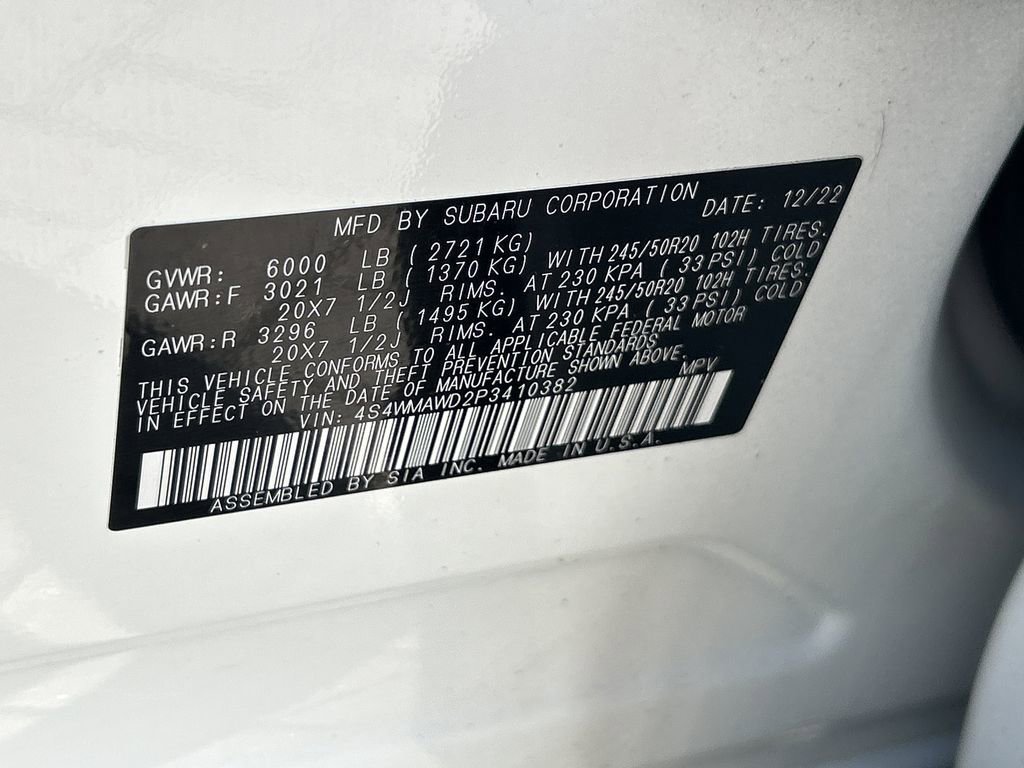 Certified 2023 Subaru Ascent Touring image 33