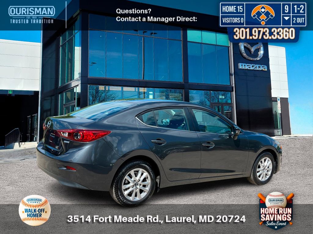 Used 2016 MAZDA MAZDA3 i Sport w/ Preferred Equipment Package FWD image 2