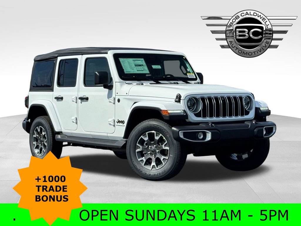 New 2026 Jeep Wrangler Unlimited Sahara AWD/4WD image 1