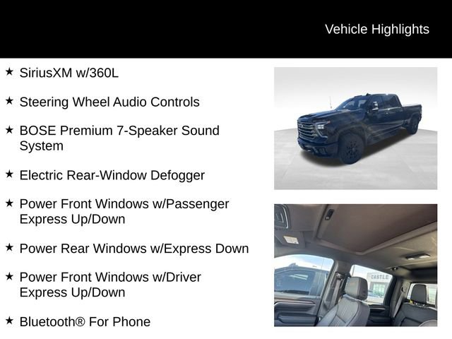 Used 2024 Chevrolet Silverado 2500 High Country w/ High Country Premium Package AWD/4WD image 15