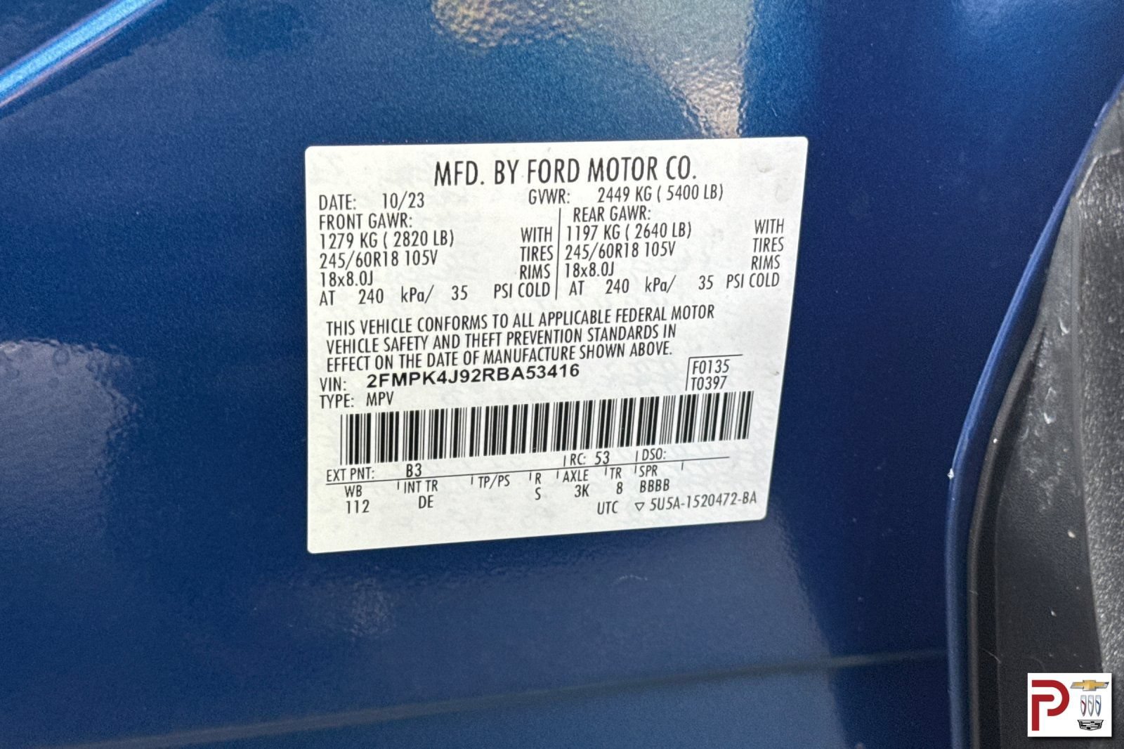 Used 2024 Ford Edge SEL AWD/4WD image 35