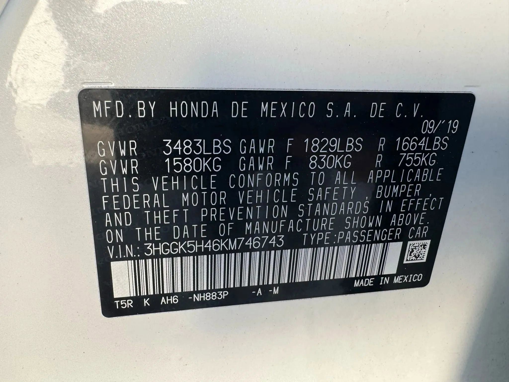 Used 2019 Honda Fit LX image 19