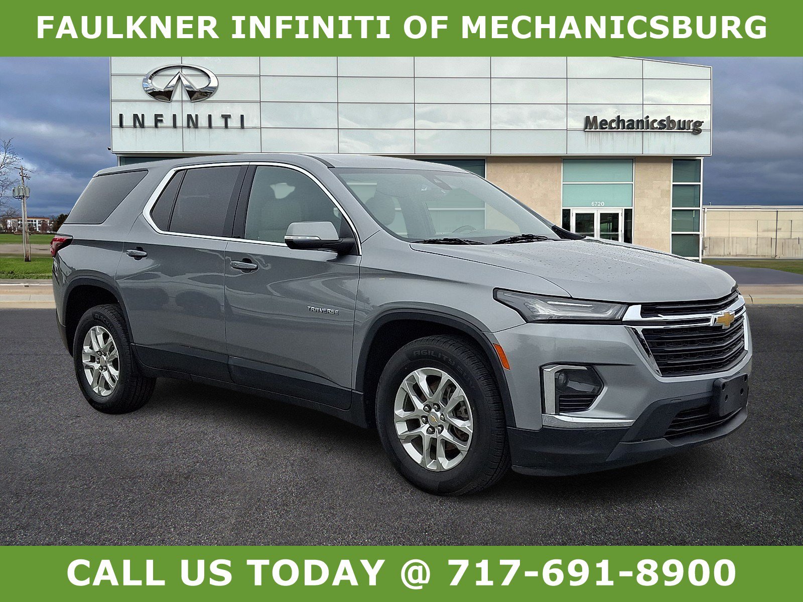 Used 2023 Chevrolet Traverse LS w/ Safety Package