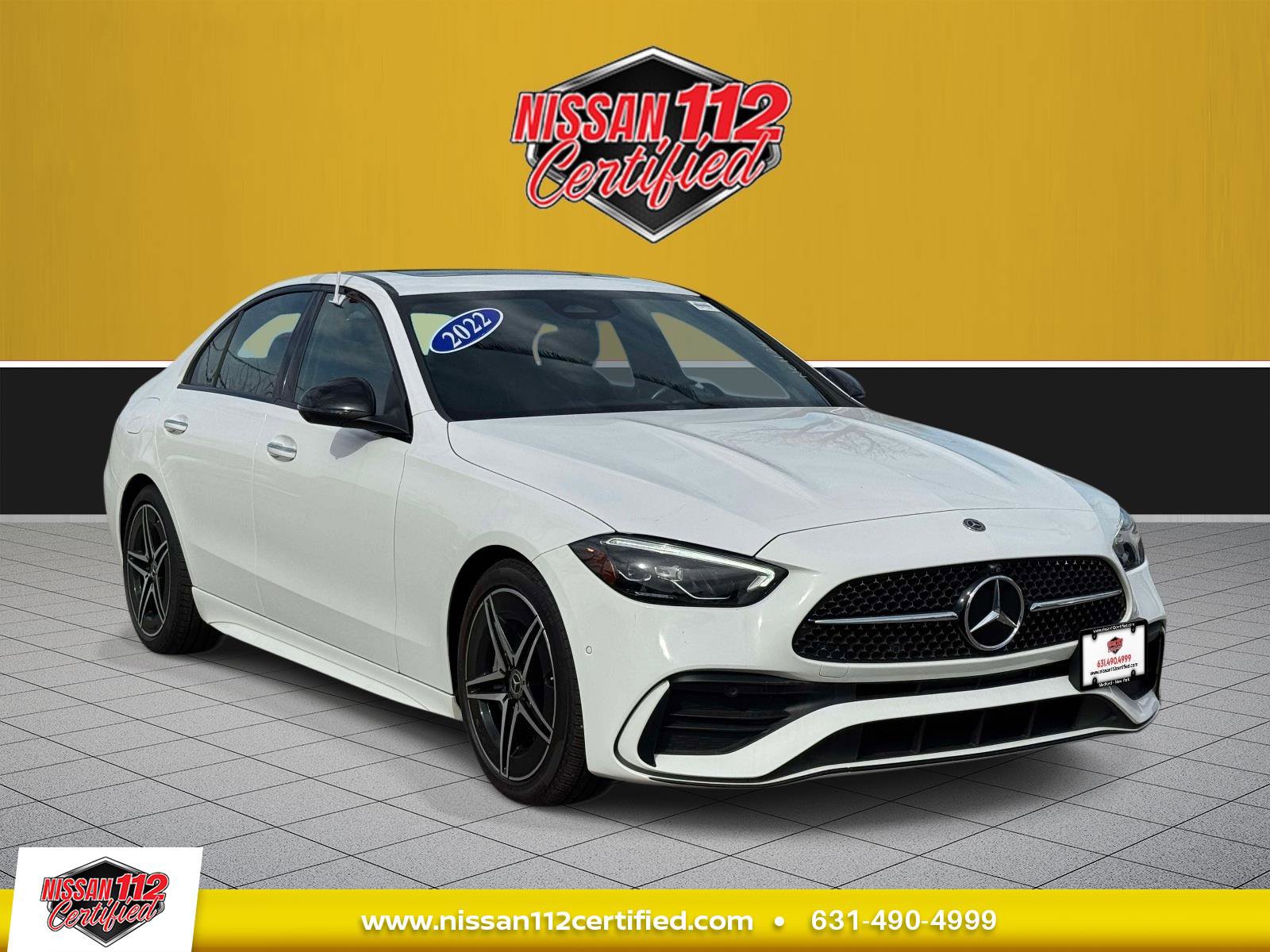Used 2022 Mercedes-Benz C 300 4MATIC Sedan w/ AMG Line w/ Night Package image 1