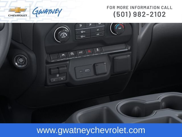 New 2026 Chevrolet Silverado 1500 Custom w/ Turbomax Blackout Package AWD/4WD image 23
