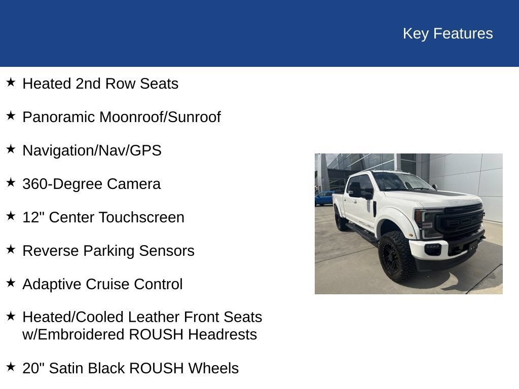 Used 2022 Ford F250 Lariat w/ Black Appearance Package AWD/4WD image 38