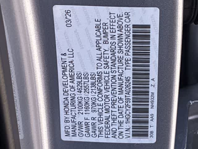 Used 2026 Honda Accord Sport image 39