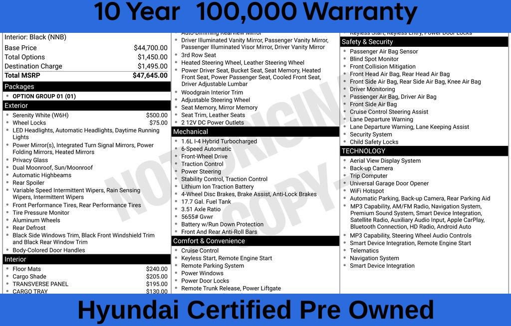 Used 2025 Hyundai Santa Fe Limited FWD image 9