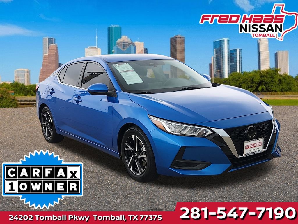 Used 2023 Nissan Sentra SV w/ All-Weather Package FWD image 1