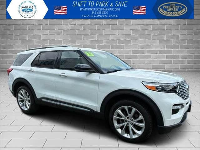 Certified 2023 Ford Explorer Platinum w/ Technology Package AWD/4WD image 1