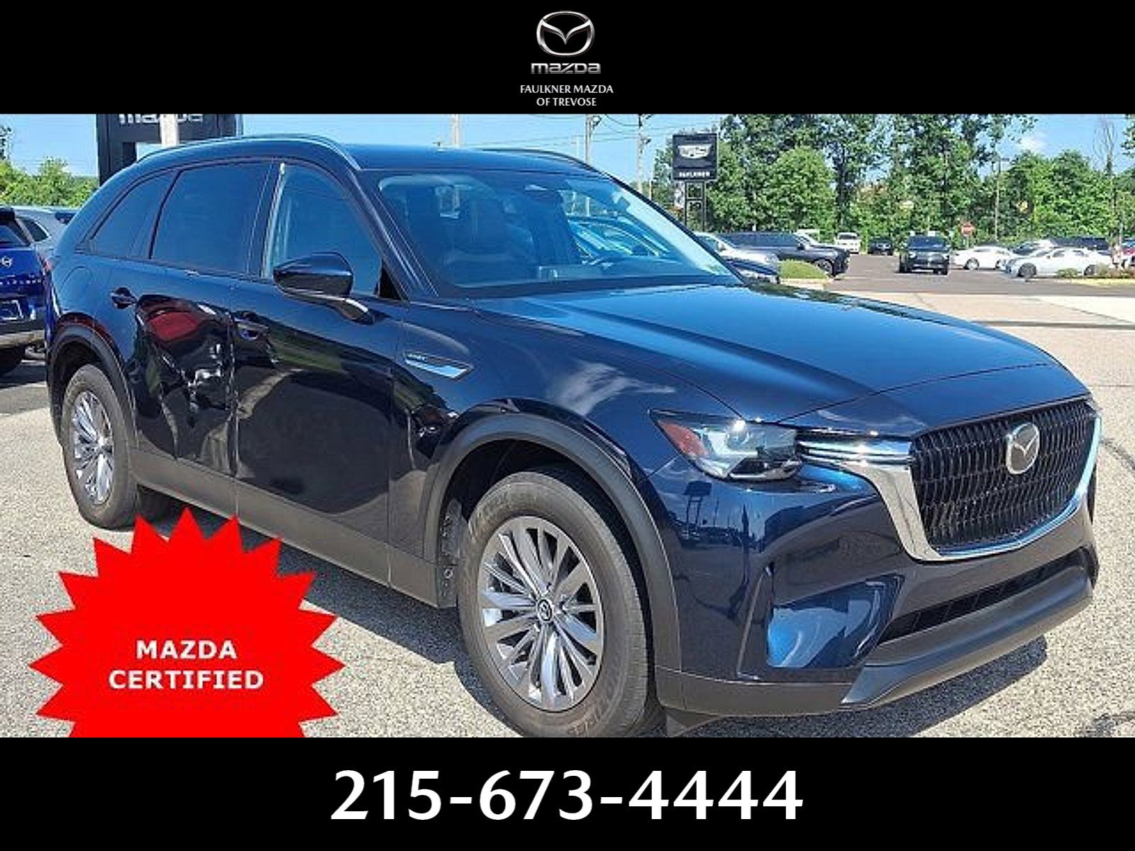 Used 2024 MAZDA CX-90 Plug-In Hybrid w/ Preferred image 1