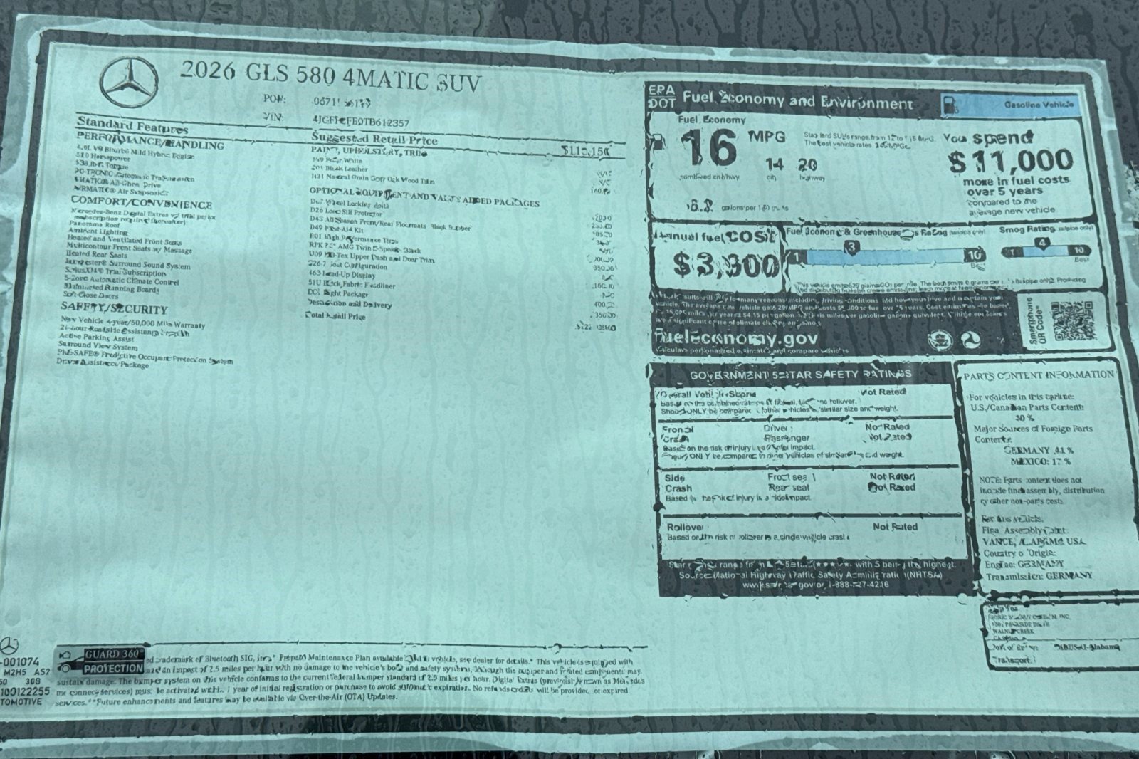 New 2026 Mercedes-Benz GLS 580 4MATIC image 31