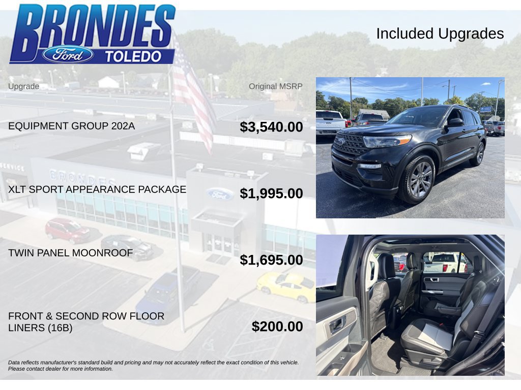 Used 2024 Ford Explorer XLT w/ Equipment Group 202A AWD/4WD image 6