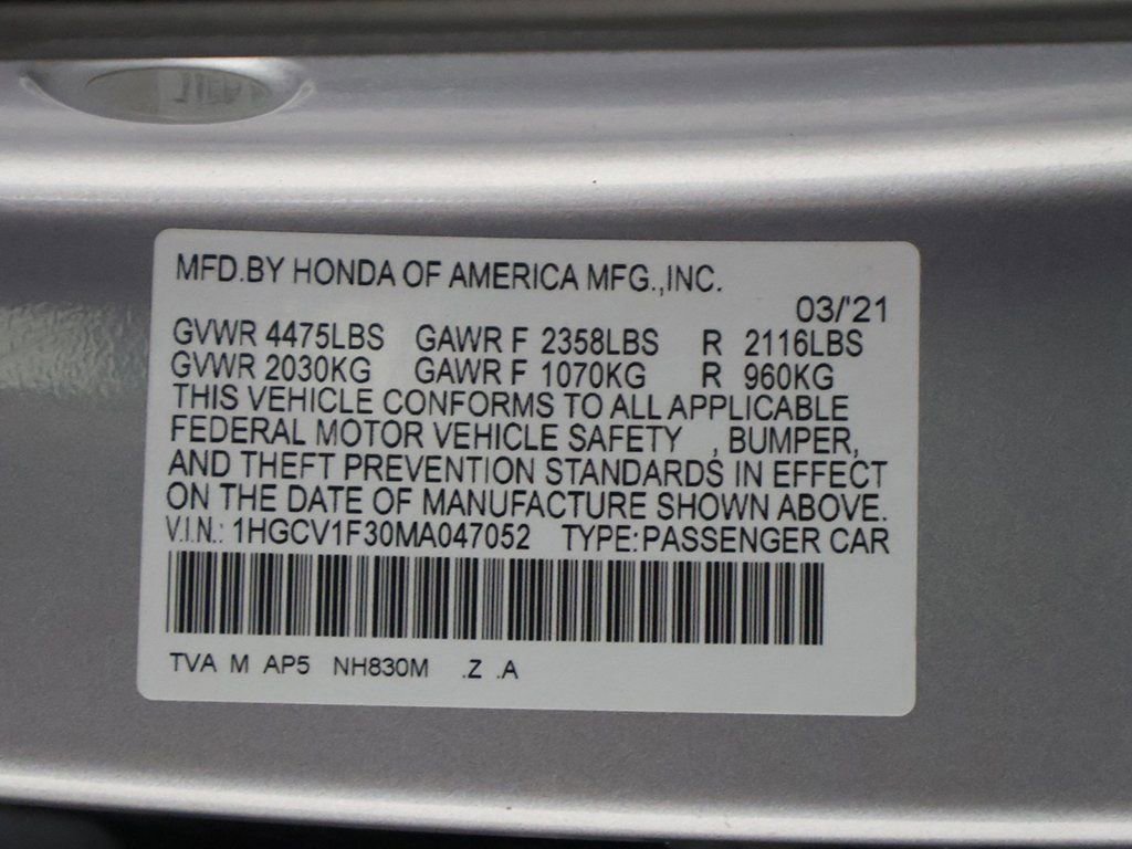 Used 2021 Honda Accord Sport image 46