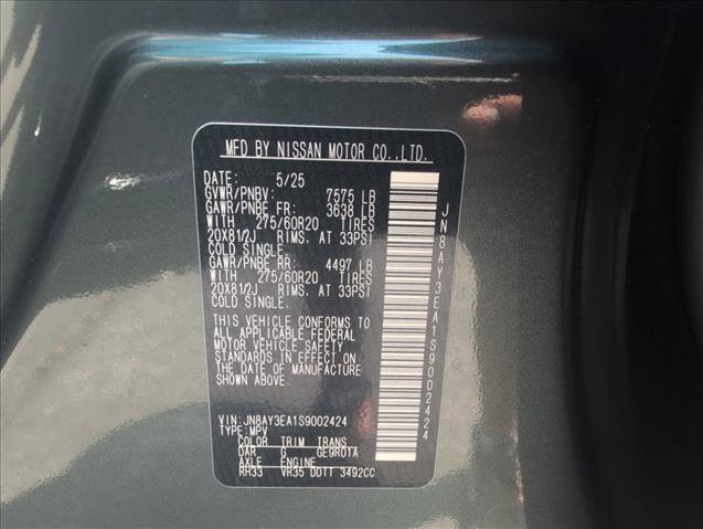 New 2025 Nissan Armada Platinum w/ Convenience Package image 26