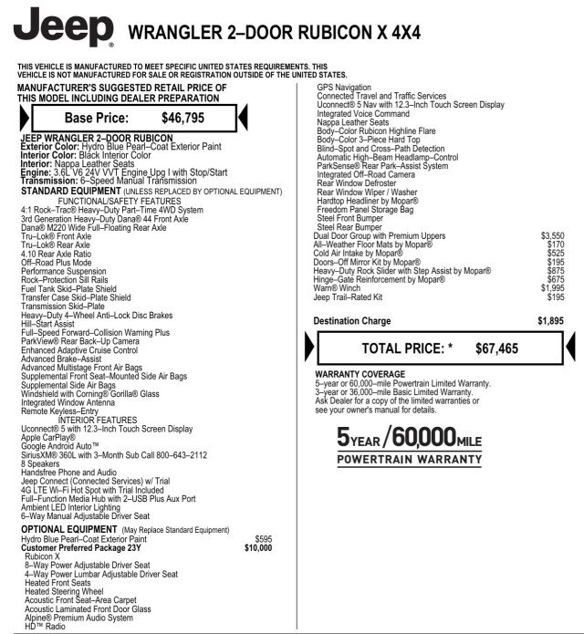Used 2024 Jeep Wrangler Rubicon AWD/4WD image 13