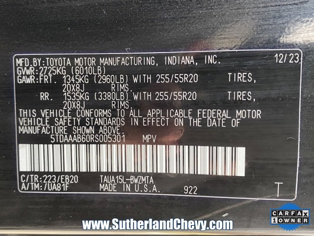 Used 2024 Lexus TX 350 AWD w/ Captains Chair Package image 47