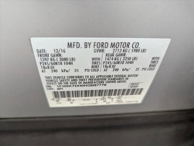 Used 2017 Ford Explorer XLT w/ Equipment Group 202A image 24