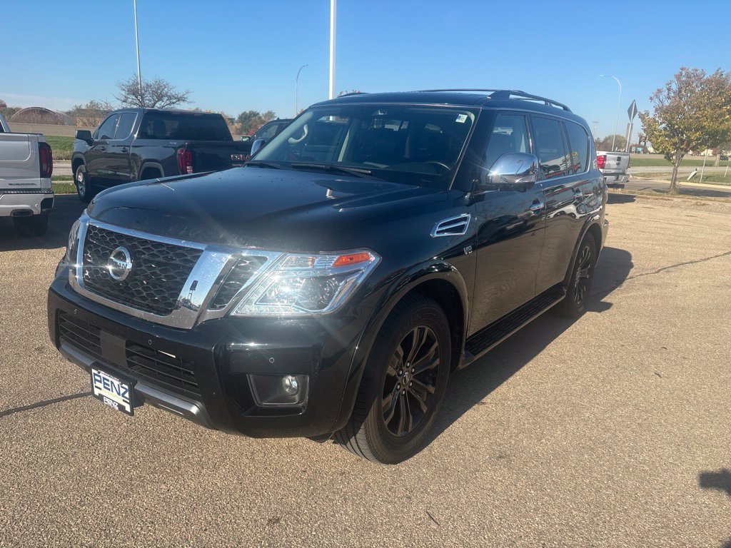 Used 2019 Nissan Armada Platinum w/ Captain's Chairs Package AWD/4WD image 1