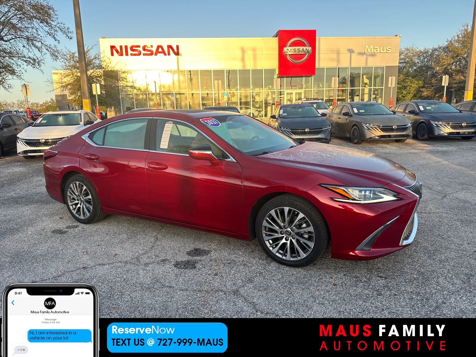 Used 2021 Lexus ES 350 w/ Premium Package image 1