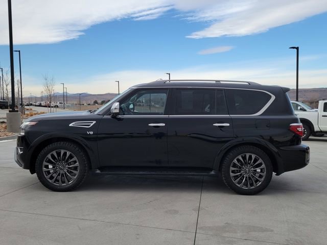 Used 2022 Nissan Armada Platinum w/ Captain's Chairs Package image 2