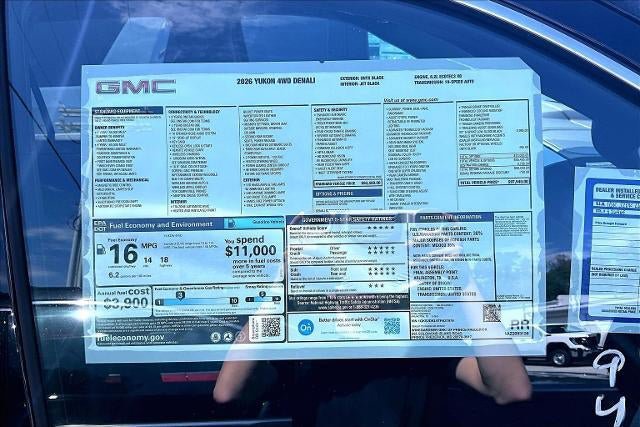 New 2026 GMC Yukon Denali w/ Denali Reserve Package AWD/4WD image 11