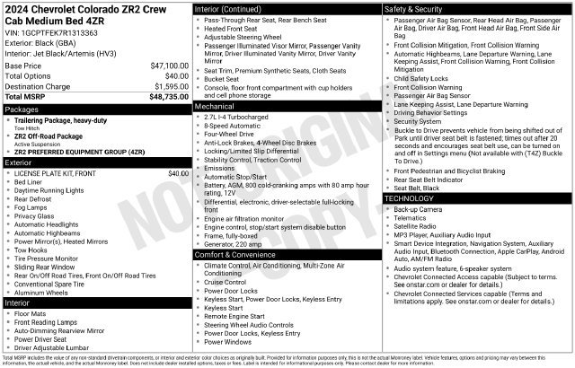 Used 2024 Chevrolet Colorado ZR2 AWD/4WD image 34