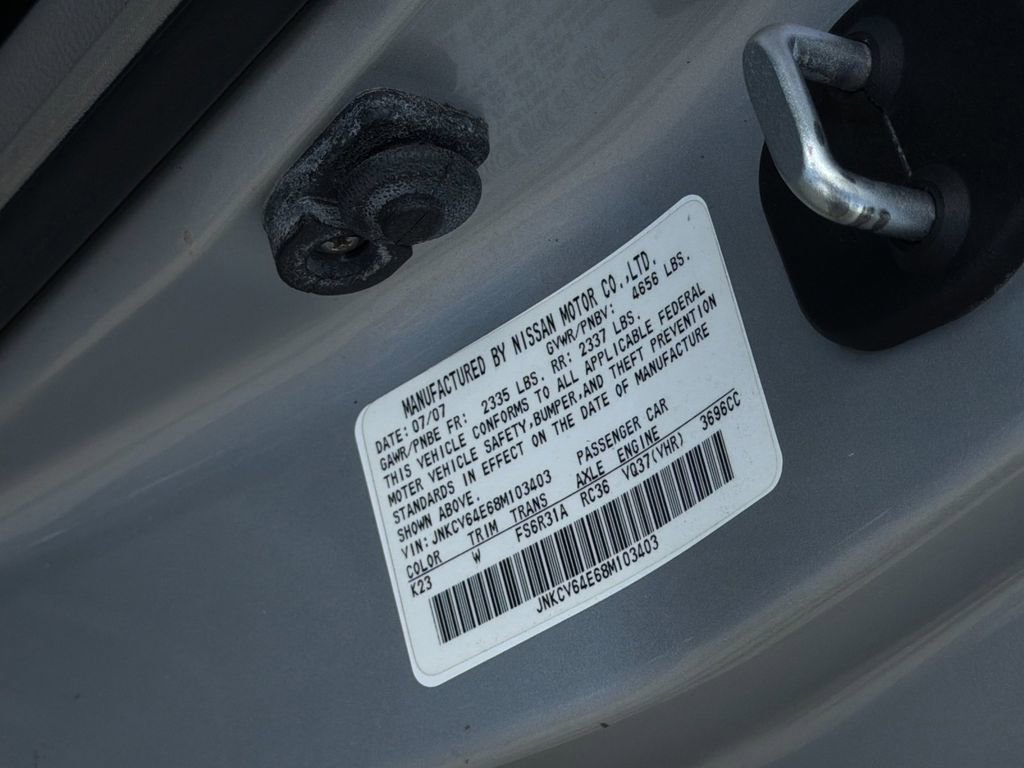 Used 2008 INFINITI G37 Sport w/ Premium Pkg image 29