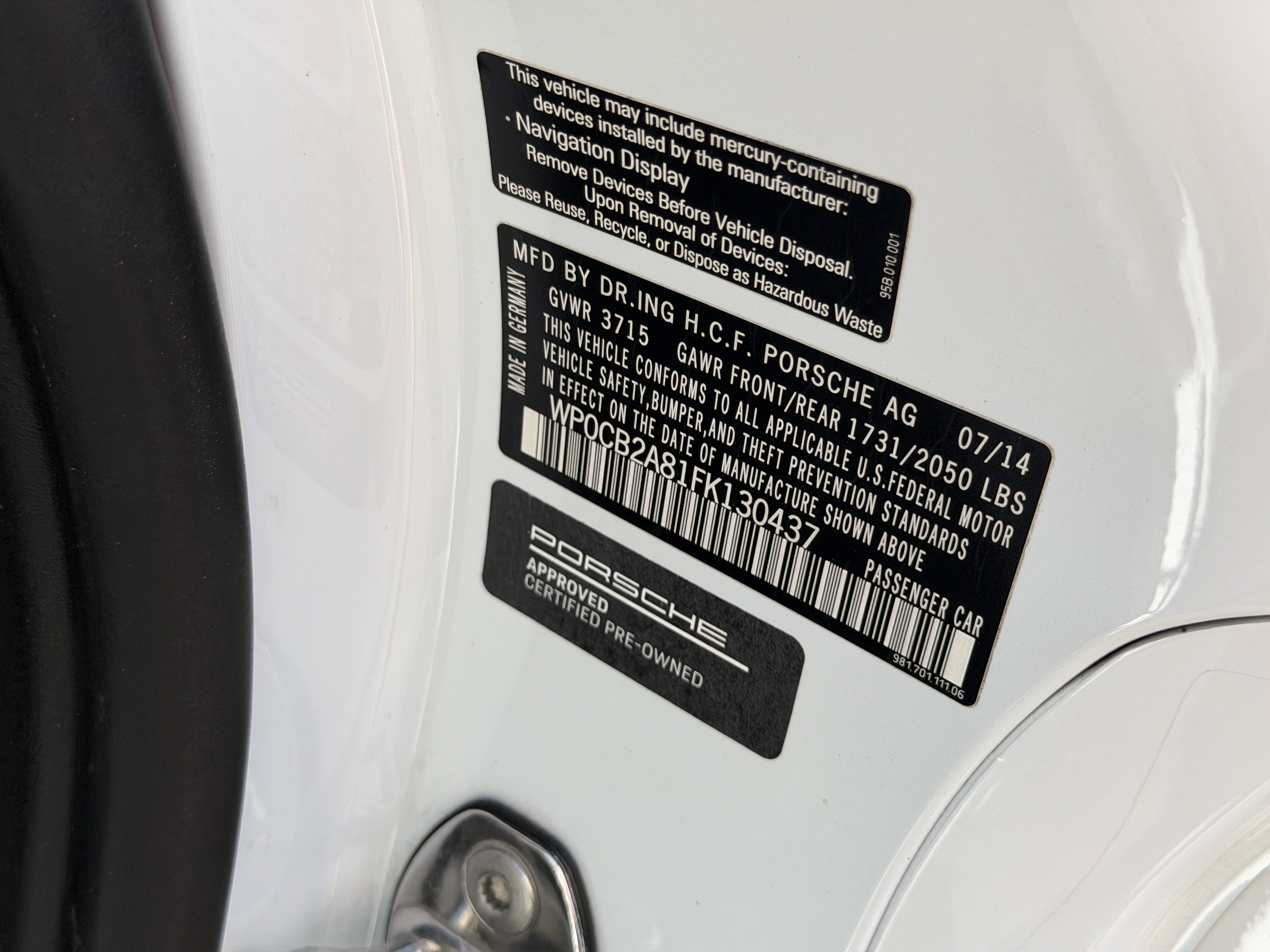Certified 2015 Porsche Boxster S image 31