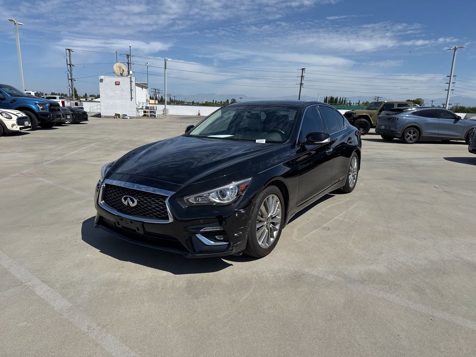 Used 2023 INFINITI Q50 Luxe w/ Cargo Package image 1