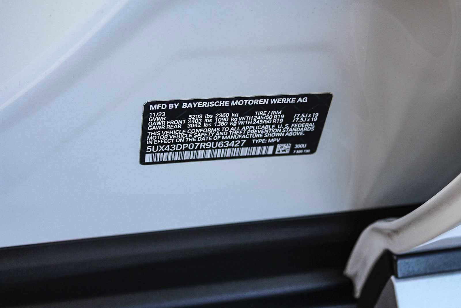 Certified 2024 BMW X3 sDrive30i w/ Convenience Package image 39