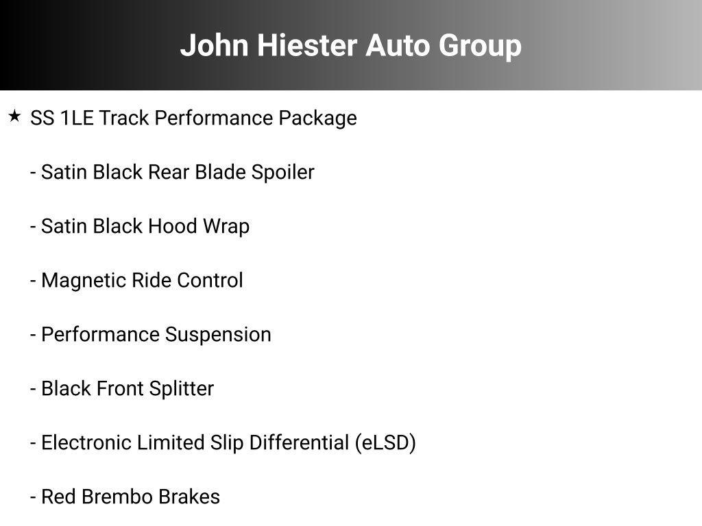 Certified 2021 Chevrolet Camaro SS RWD image 20