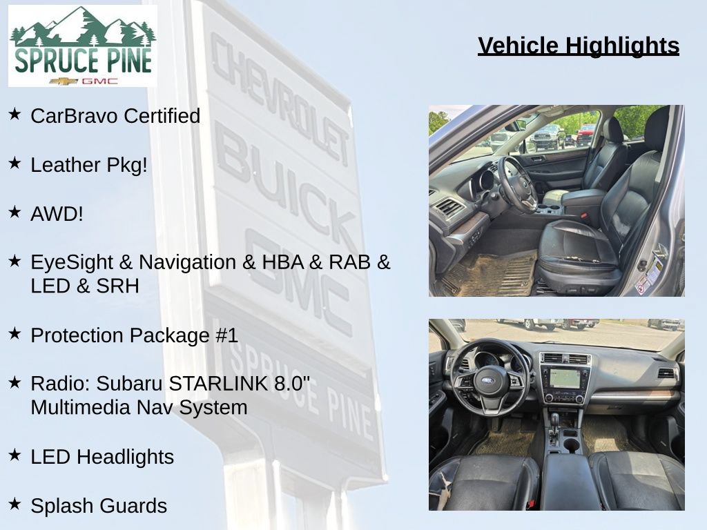 Used 2018 Subaru Outback 2.5i Limited AWD/4WD image 9