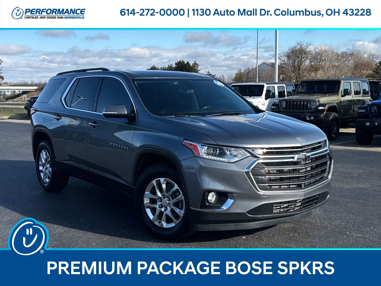Used 2020 Chevrolet Traverse LT w/ LT Premium Package