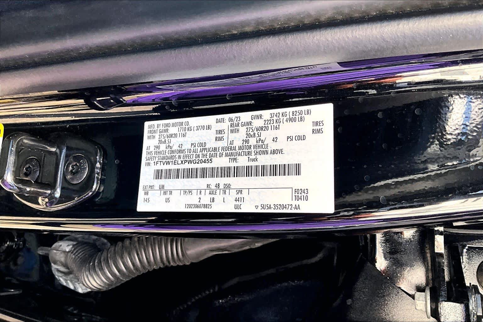 Used 2023 Ford F150 Lightning XLT w/ Equipment Group 312A High AWD/4WD image 37