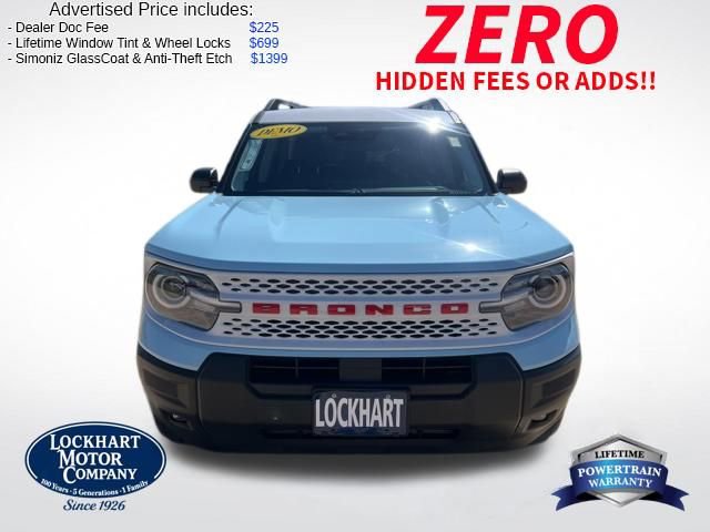 New 2025 Ford Bronco Sport Heritage w/ Convenience Package AWD/4WD image 2