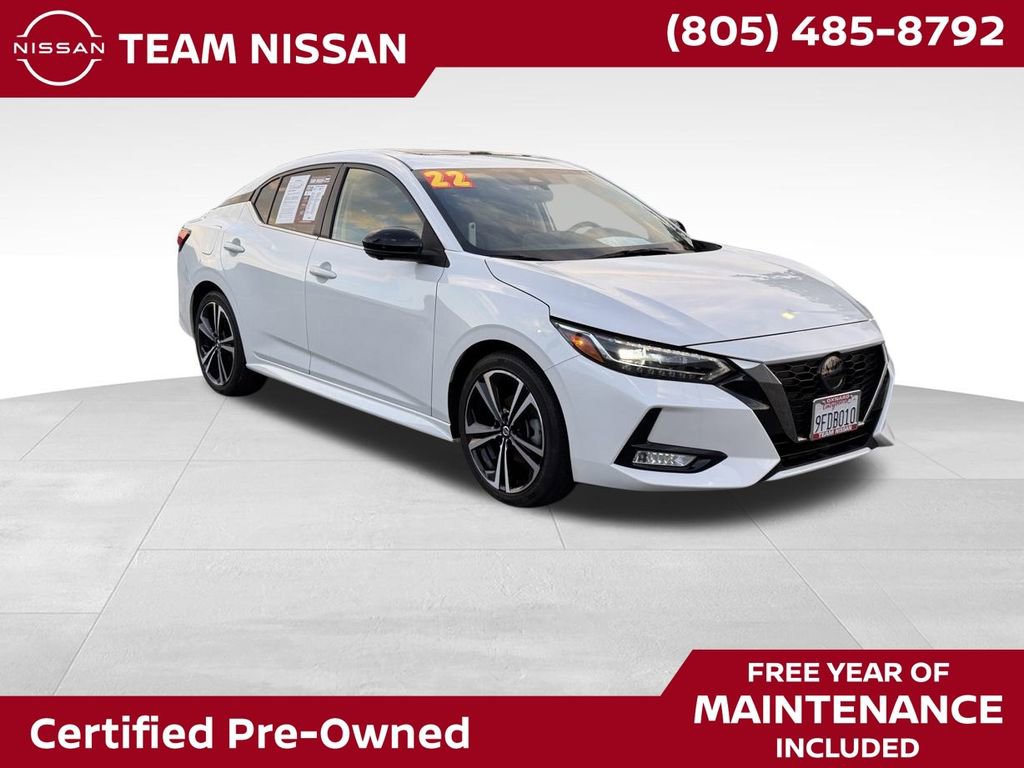 Certified 2022 Nissan Sentra SR w/ SR Premium Package